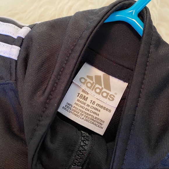 EUC✨ Toddler Boys Adidas Track Jacket 18m - Picture 3 of 6